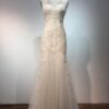 11018 F Sleeveless illusion neckline wedding dress from darius cordell couture fashion designs