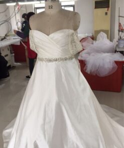 Custom plus size ball gown wedding dress for Heather nelson