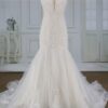 Style YBW1220a Fit-n-Flare cap sleeve wedding gown from Darius Cordell