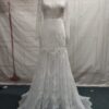 Style C2018-Lazaran Long sleeve lace wedding gown replication inspired by Lian Rokman