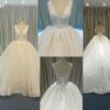 #JB1207 sleeveless ball gown wedding dresses