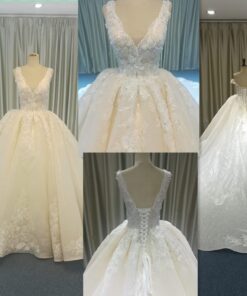 #JB1207 sleeveless ball gown wedding dresses