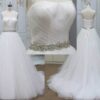 Style 2019-6-11 A-line corset back wedding gown from Darius Cordell