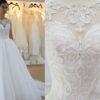 Style YBW155 White beaded lace ball gown style wedding dress from darius cordell