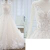 Style YBW315 Long Sleeve Flower Lace Ball Gown Wedding Dress from Darius Cordell