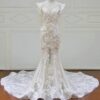 SW-B889 Haute couture bridal dresses with sleeves from Darius Cordell