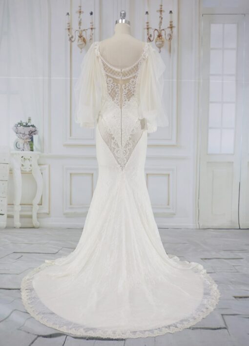 YBW1933 detailed back wedding dresses from Darius Cordell