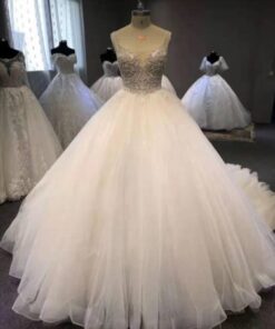 Style VNDB088 - Sleeveless empire waist ball gown wedding dresses from Darius Cordell