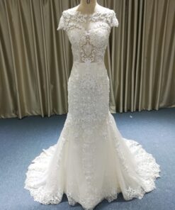 JB1235-235 Cap Sleeve lace bridal dresses from Darius Cordell