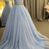 C2020-LDuff2 - Pastel Blue Evening Gown from Darius Cordell