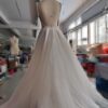 C2019-SMWoodruff backless detachable skirt wedding gown