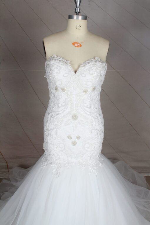 C2020-Nikema - Sweetheart plus size bridal gown from Darius Cordell