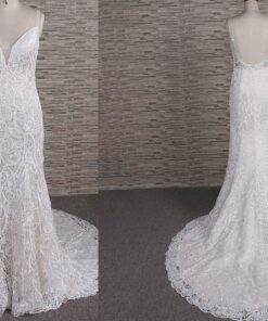 FB1102 backless lace wedding dress from darius cordell